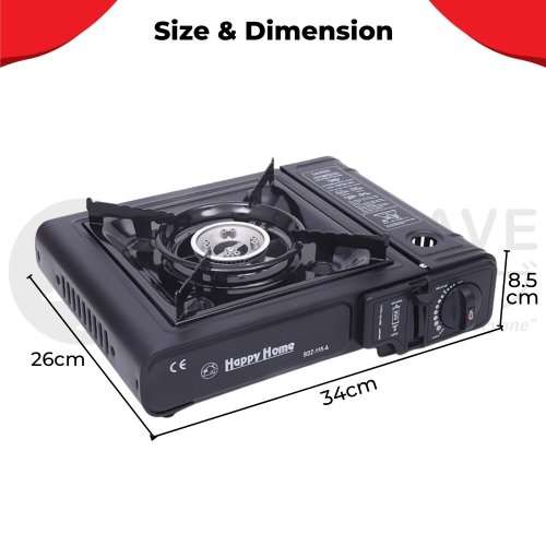 Portable Gas Indoor / Outdoor Cooker Stove