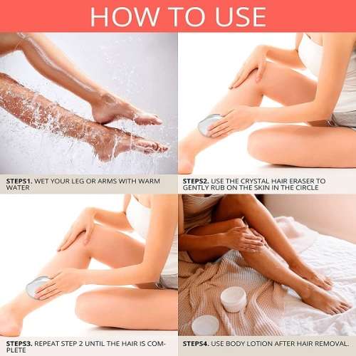 Painless & Fast Magic Crystal Hair Removal Tool