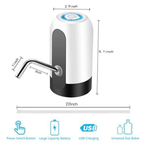 Portable Rechargeable Automatic Water Dispenser