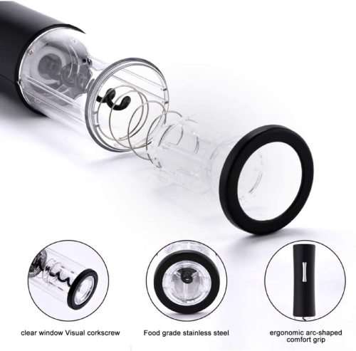 Elegant Electric Wine Bottle Corkscrew Opener
