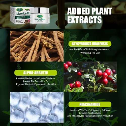 HERBAL EXTRACT Licorice Root Anti- Wrinkle , Skin Firming & Skin Repair Face Cream