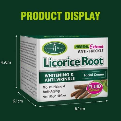 HERBAL EXTRACT Licorice Root Anti- Wrinkle , Skin Firming & Skin Repair Face Cream