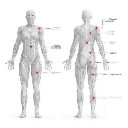 Electro Magnetic Pulse Chronic Pain & Muscle Relief Massage Stick