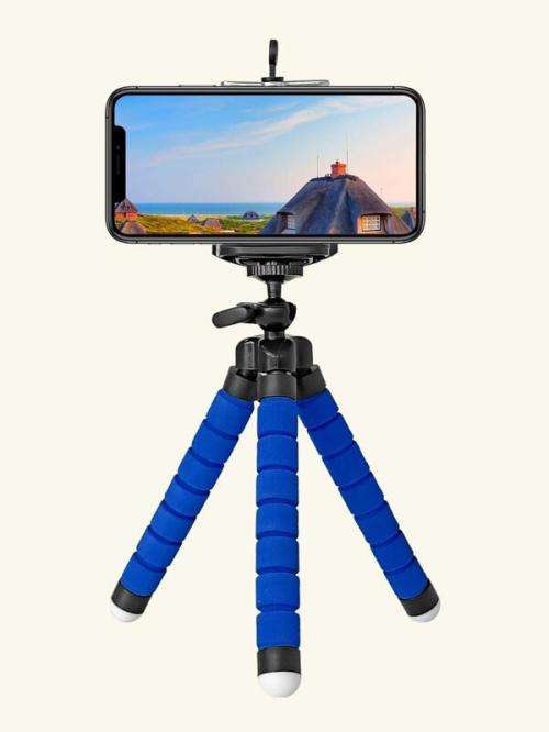 Flexible & Versatile Vlogging , Desktop or Outdoors Octopus Tripod with Bracket