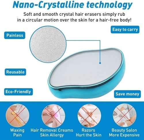 Painless & Fast Magic Crystal Hair Removal Tool