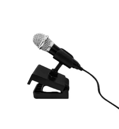 Mini Condenser Vlogging Microphone & Stand with Noise Reduction for Cellphone , Laptop or PC