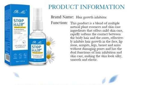 PM EFFECTIVE BODY & FACE STOP HAIR SERUM ( STOPS HAIR GROWTH )