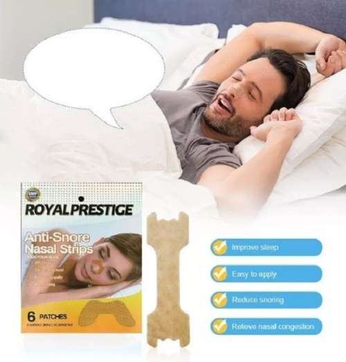 Easy Breathe Highly Effective Anti-Snore Nasal Strips