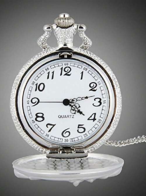 Stunning Classic Old School Motorcycle Vintage Design Quartz Pocket Watch