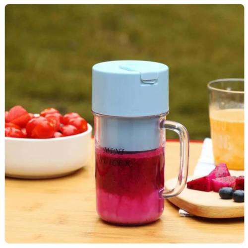 Amazing Electric Rechargable & Portable Summertime Juice Blender Crusher