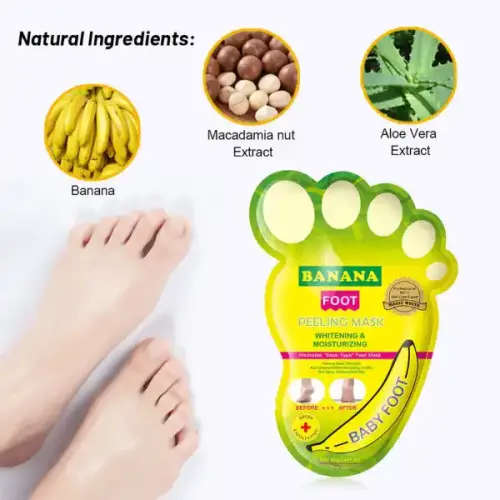 AC  INCREDIBLE BANANA FOOT PEELING & SKIN REPAIR MASK