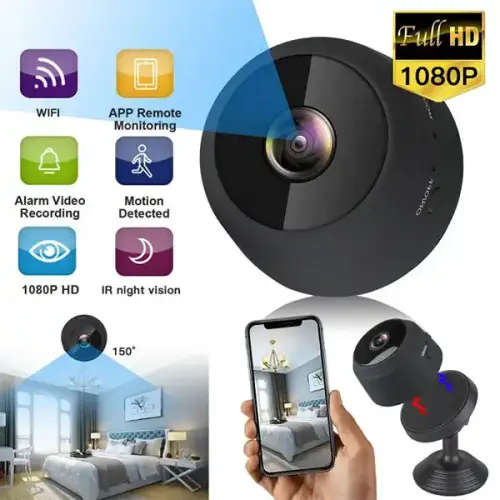 Incredible A9 Magnetic Mini High Security WiFi Wireless Camera