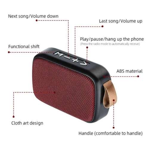 Quality & Cool Retro TABLEPRO MG2  Wireless Bluetooth Speaker