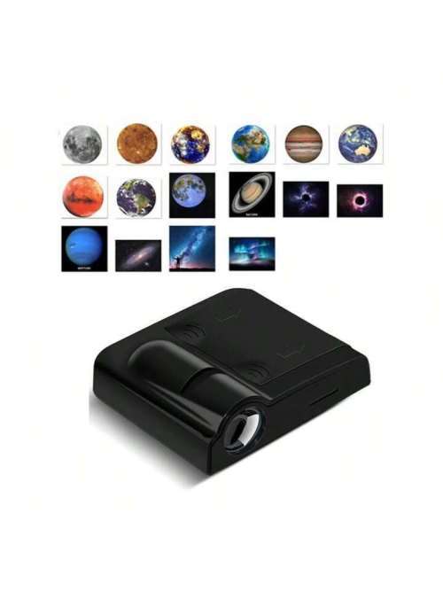 Incredible Earth , Moon , Planets & Galaxy Mini Projector Lamp with  16  Planetary Projector Cards