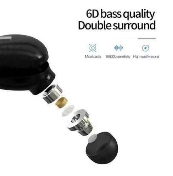 Powerful & Quality Rechargeable  X9 TWS Single Wireless Sport Earbud