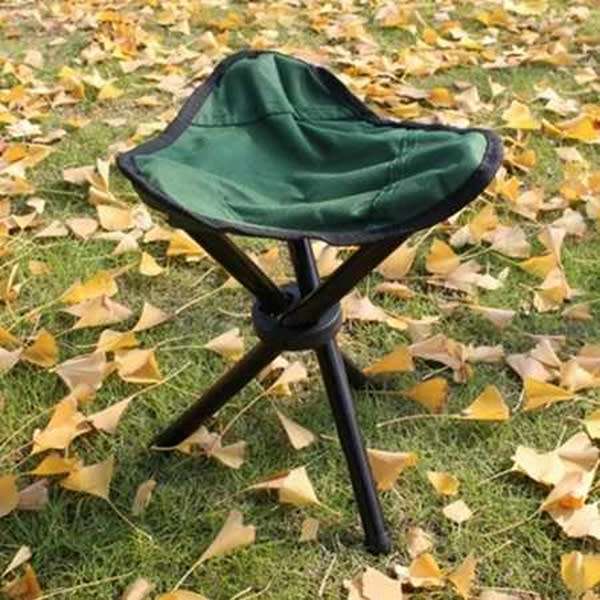 Brilliant Portable Travelling Tripod Folding Multipurpose Folding Stool / Chair