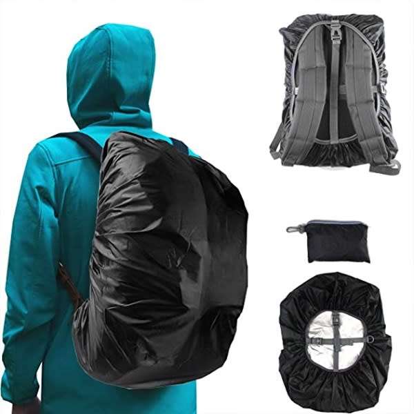 35L COLLAPSIBLE RAINPROOF / DUSTPROOF CAMPING OR HIKING BACKPACK COVER