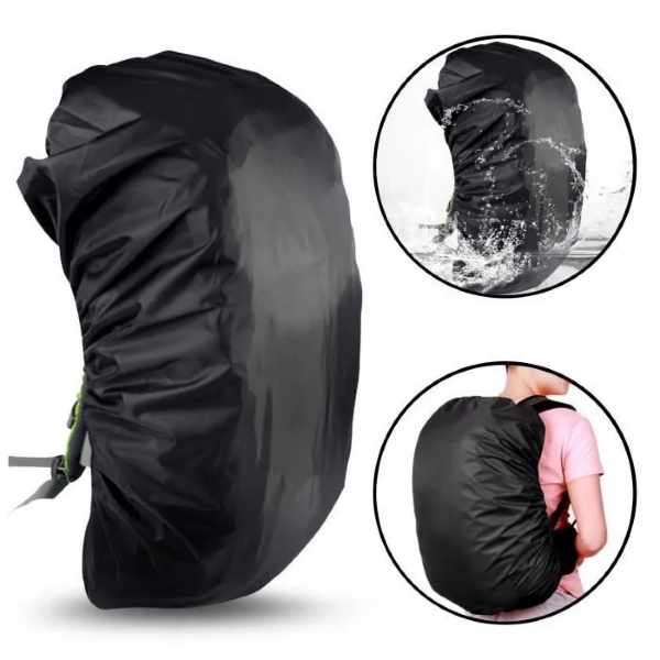 35L COLLAPSIBLE RAINPROOF / DUSTPROOF CAMPING OR HIKING BACKPACK COVER