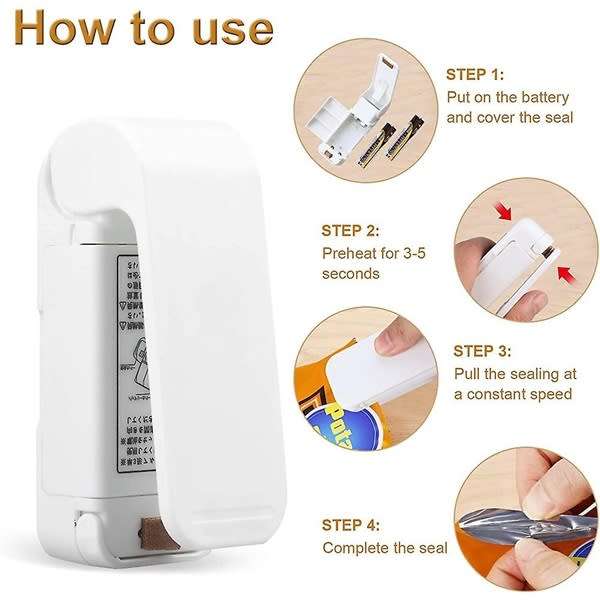 Brilliant Mini Household Heat Sealing Machine & Package Sealer