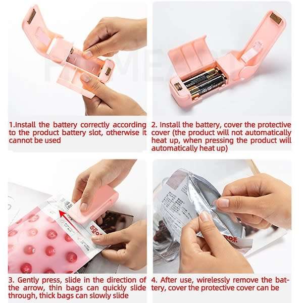Brilliant Mini Household Heat Sealing Machine & Package Sealer