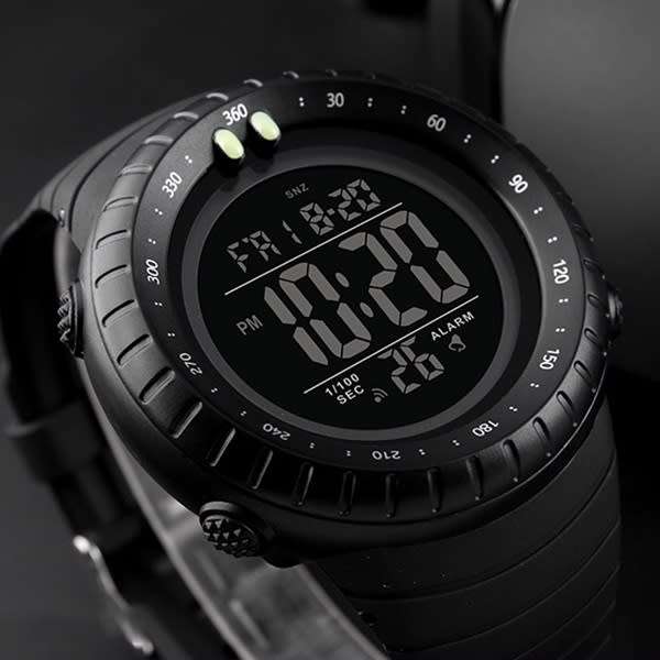 Mens Rugged  Military Style SKMI  Adventure / Outdoors Sport Watch
