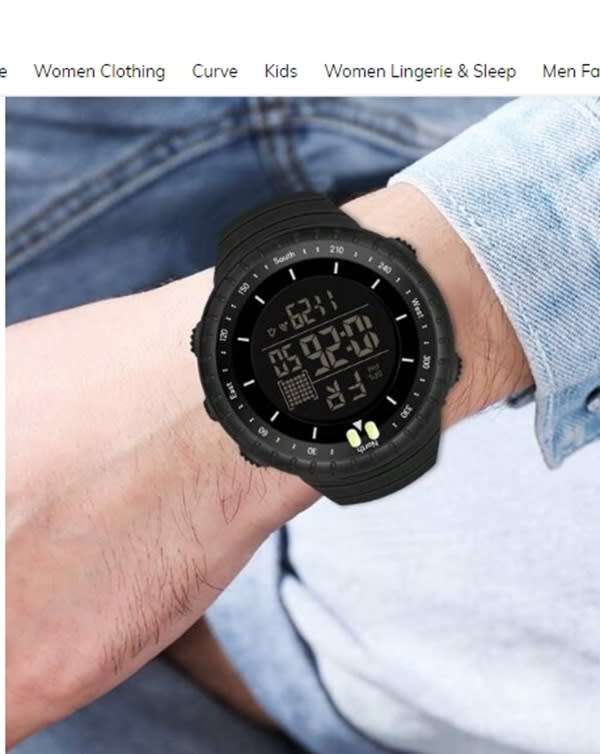 Mens Rugged  Military Style SKMI  Adventure / Outdoors Sport Watch