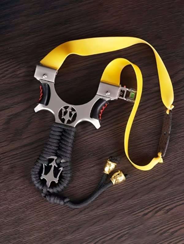 Powerful & Accurate Trident Hunting , Recreational or Self Defense Slingshot