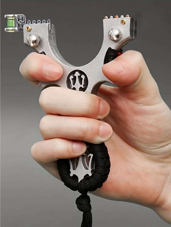 Powerful & Accurate Trident Hunting , Recreational or Self Defense Slingshot
