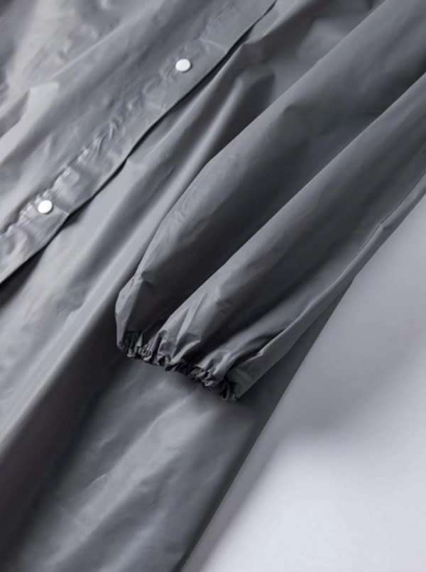 Unisex Adults High Quality EVA Thickened Waterproof & Windproof Hooded Raincoat