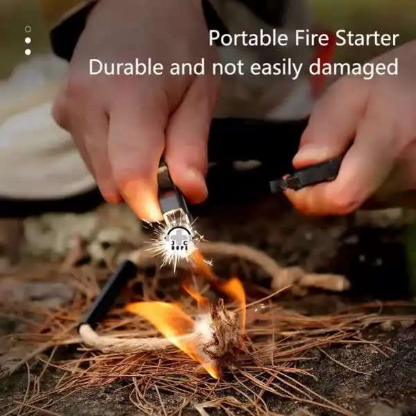 5in1 Outdoors Survival Military Grade Paracord Bracelet ( Flint ,Whistle ,Rope ,Mini Saw ,Compass )