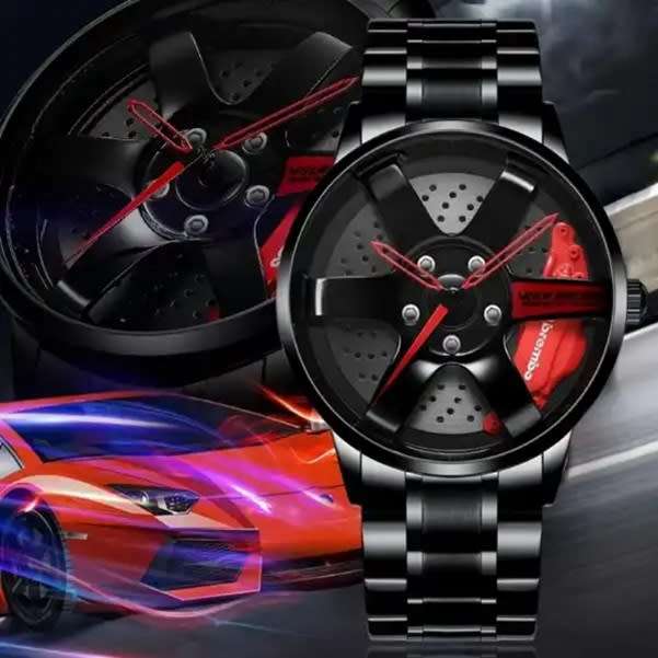 Mens Stunning MEIBO Magrim Spinner Design Sports Watch