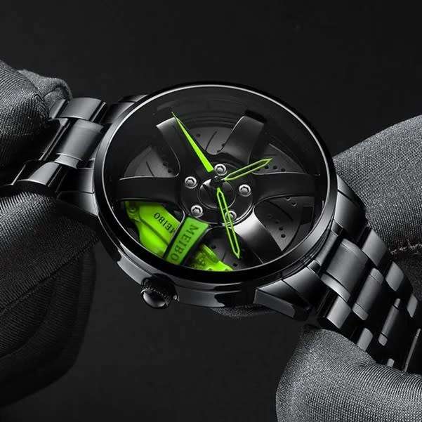 Mens Stunning MEIBO Magrim Spinner Design Sports Watch
