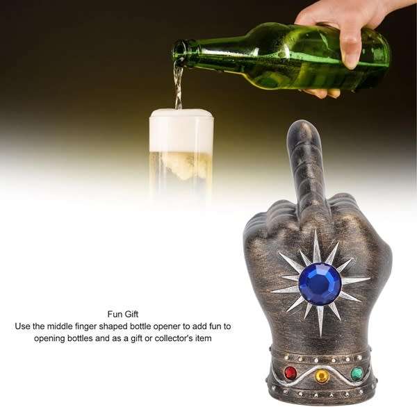 Hilarious & Eyecatching Middle Finger Bottle Opener