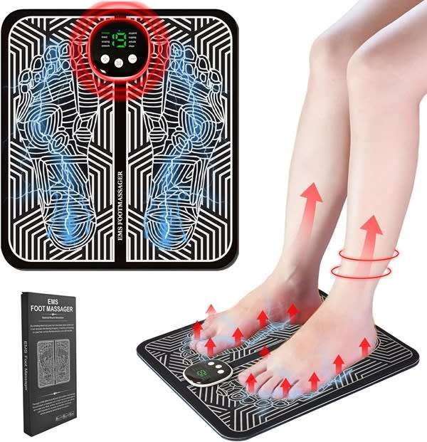 Incredible EMS Foot Massager , Nerve & Bloodflow Stimulator