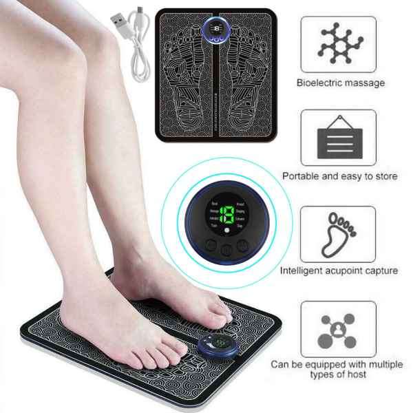 Incredible EMS Foot Massager , Nerve & Bloodflow Stimulator