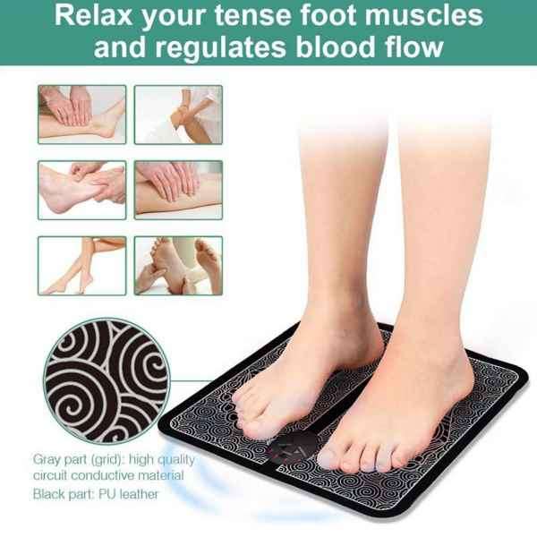 Incredible EMS Foot Massager , Nerve & Bloodflow Stimulator