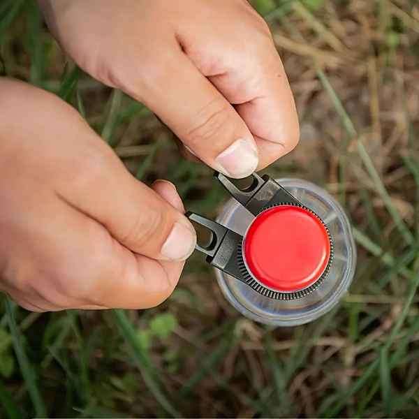 Hiking Bottle Strap Buckle Holder with Clip