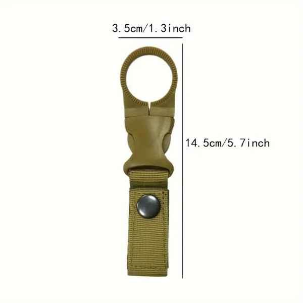 Hiking Bottle Strap Buckle Holder with Clip