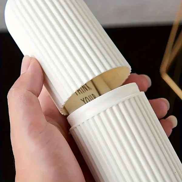 Hygienic & Portable Travel Toothbrush / Toothpaste Capsule & Sanitary Cups