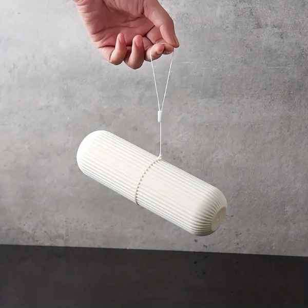Hygienic & Portable Travel Toothbrush / Toothpaste Capsule & Sanitary Cups