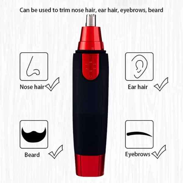 Cordless Nose & Ear Hair Trimmer