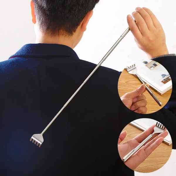 Highly Effective Telescopic & Extendable Back Scratcher