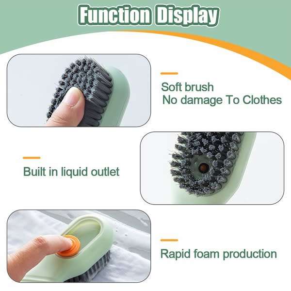 Fantastic Soap Dispensing Scrubbing & Cleaning Brush