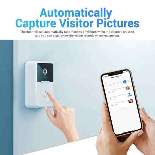 Super Intelligent Smart WIFI Doorbell Security Camera with Two Way Comms