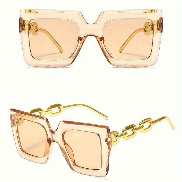 Ladies Stunning Oversized High Street Square Frame Sunglasses