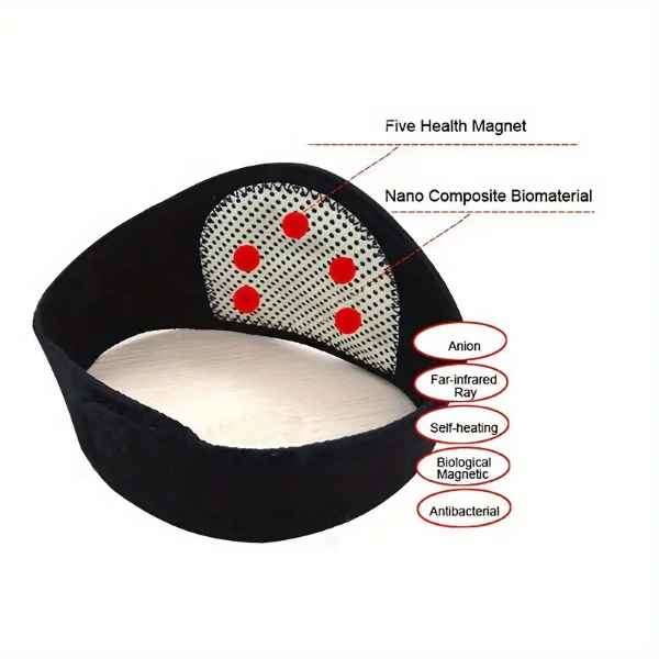 Incredible Self Heating Magnetized Neck Pain , Stress Relief & Therapeutic Neck Support