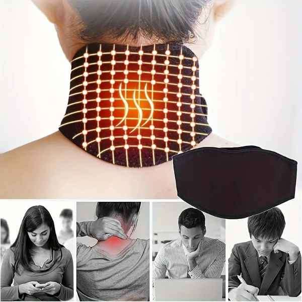Incredible Self Heating Magnetized Neck Pain , Stress Relief & Therapeutic Neck Support