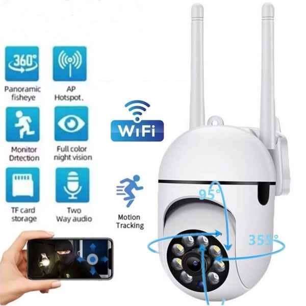INCREDIBLE 1080P WIRELESS WIFI SECURITY WALL MOUNTED HD CAMERA with 32G SD CARD