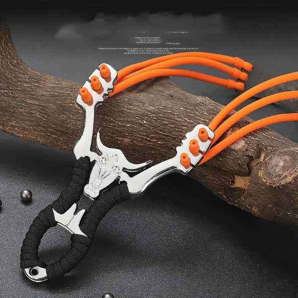 Powerful & Accurate Alloy  6 Sling  Hunting , Recreational or Self Defense Slingshot