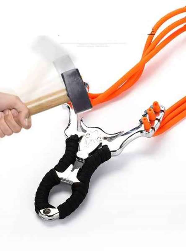 Powerful & Accurate Alloy  6 Sling  Hunting , Recreational or Self Defense Slingshot